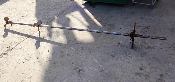 Used Mixer, Agitator, 15 HP, S/st, 1-1/2" x 10' Shaft, S742839 #S742839
