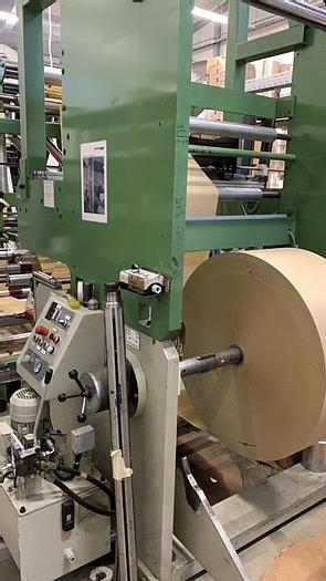 Used HOLWEG RS 21 BAG MACHINE WITH 6 COLOR FLEXO PRINT UNIT