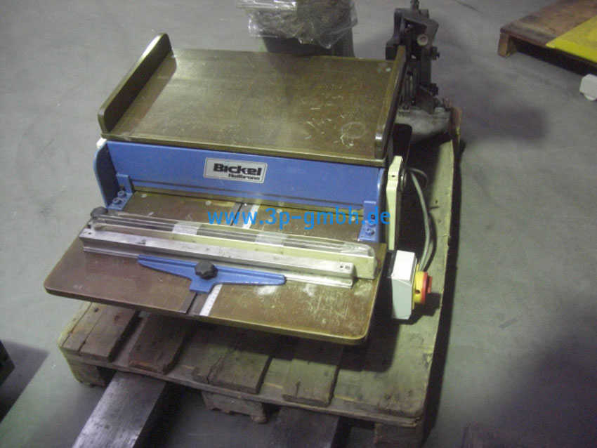 Used Bickel 3050 grooving and perforating 1984