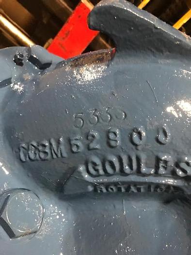 Used GOULDS MODEL 3405  10" x 12" HORIZONTAL  SPLIT CASE PUMP S/S