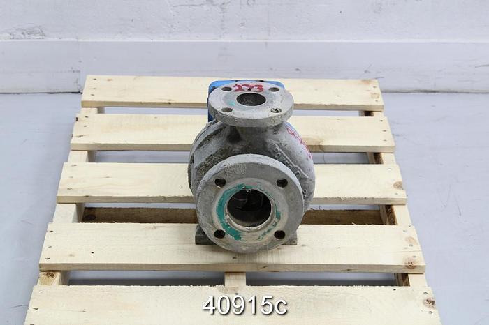 Used Goulds 3196 2x3x6, SS Casing, 6 Vane SS Impeller #40915