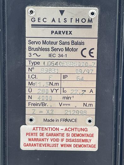 Used GEC ALSTHOM LD640EGR000-2