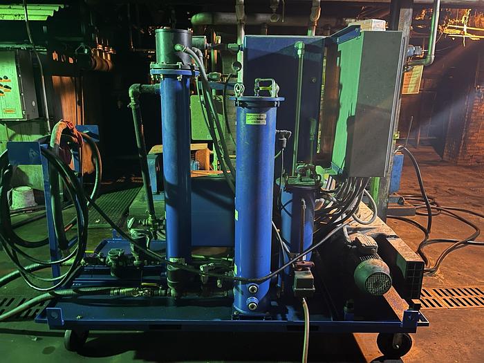 Used DES-CASE B10-24-3B-483 HYDRAULIC OIL FILTRATION SYSTEM