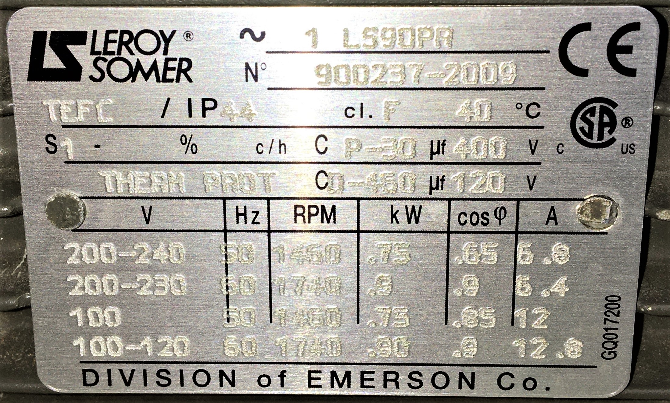 Used Agilent DS 602 Rotary Vacuum Pump - 17.6cfm