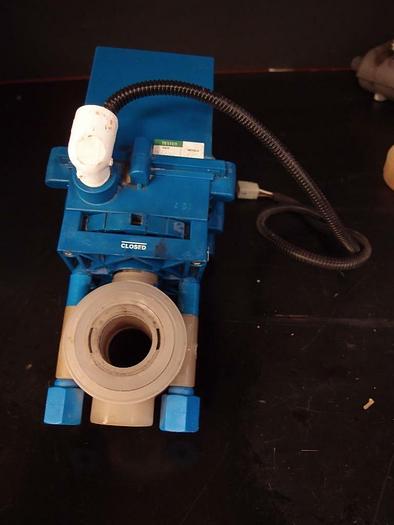 Used True Blue Plast-O-Matic Electric Actuator (3469)