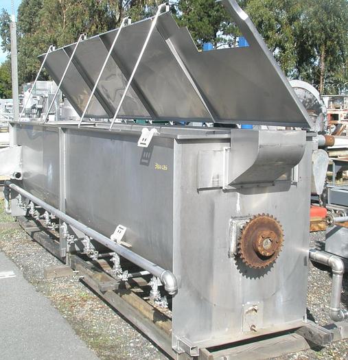 Used Blancher, Screw, 36" X 14', S/st, Steam, #S736790