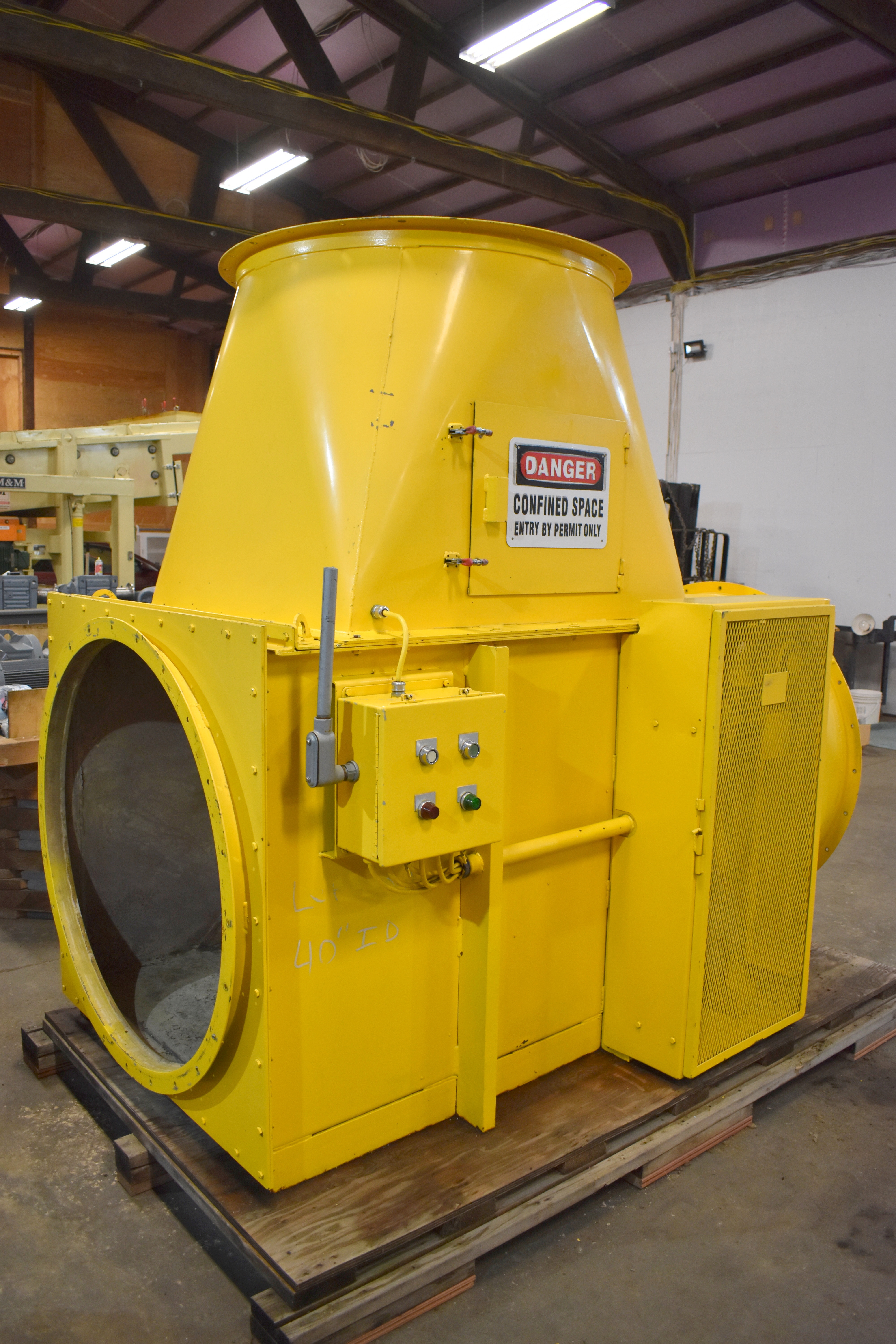 Used Clarkes CWP 45 LP abort gate, used clarkes 42″ abort gate, used abort gate