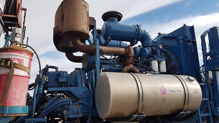 Used 1997 Peerless Hydra Frac Oilwell Cementing Blender Trailer