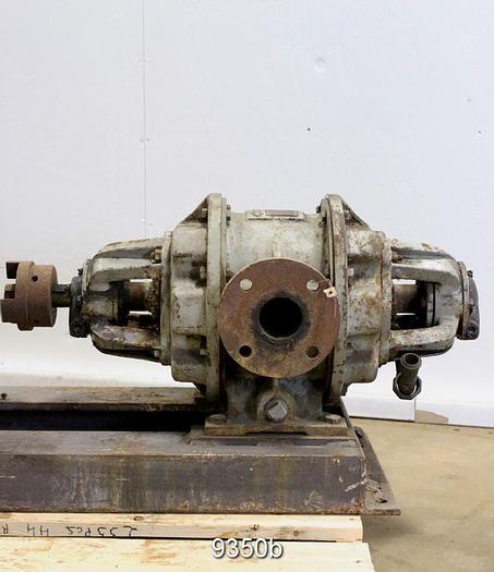 Used Nash L35 Vacuum Pump, 350 Cfm, With Base #9350