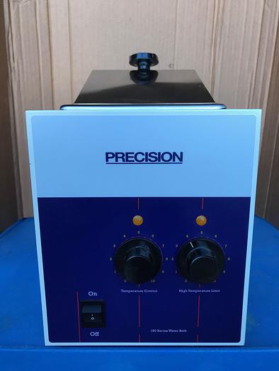 Used PRECISION 180 SERIES LABORATORY WATER BATH CAT. NO. 51221073
