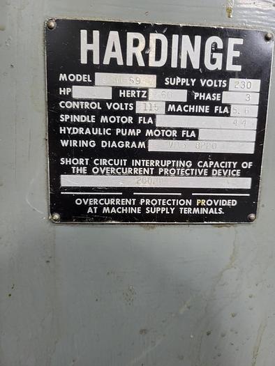 Used 1976 Hardinge DSM-59 Precision Second Operation Lathe