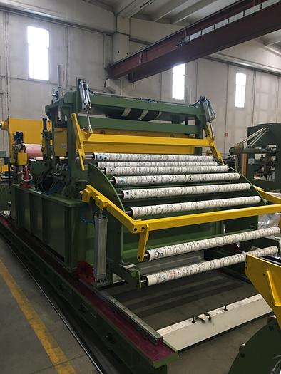 Used F&P 1500x4mm S.S. Slitting Line FOR SALE #4356
