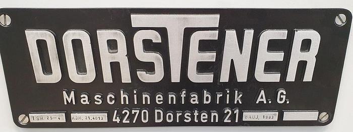 Gebraucht Hydraulische Tafelschere Dorstener Maschinenfabrik TSH 25-4