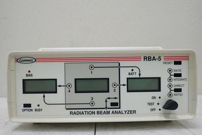 Used Gammex RBA-5 Radiation Beam Analyzer