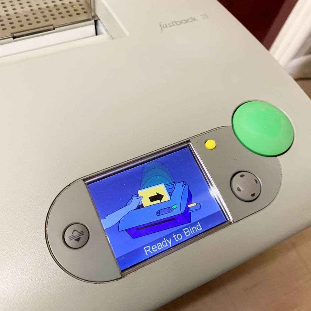 Used Used Fastback 20E Powis Binding Machine - 2647