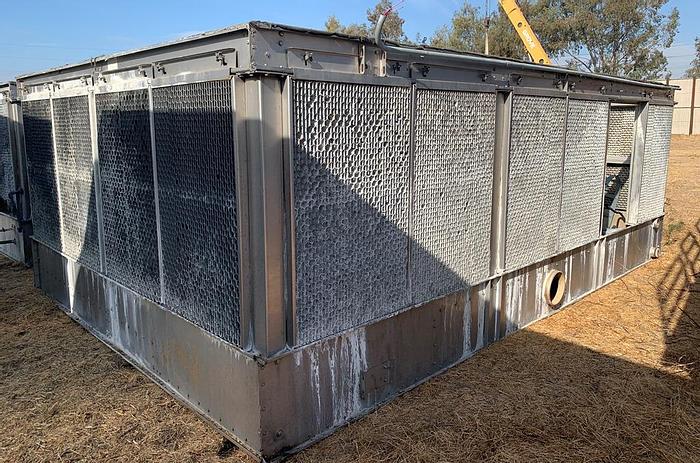 Used Refrig, Cooling Tower, 518 T, Evapco, S/ST, Mdl AT112-418, D #S743193