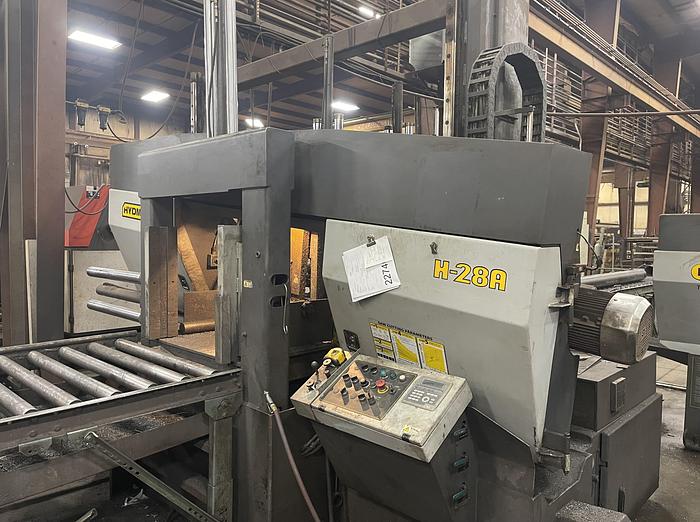 Used 2013 Hyd-Mech H-28A dual Column Bandsaw H-28A