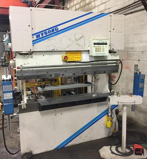 Used 60 TON X 6', WYSONG, CNC HYDRAULIC PRESS BRAKE