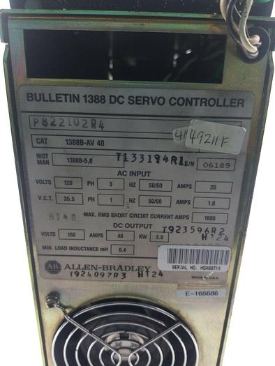 Refurbished ALLEN BRADLEY 1388B-AV40 Rebuilt UPS RED NEXT DAY!