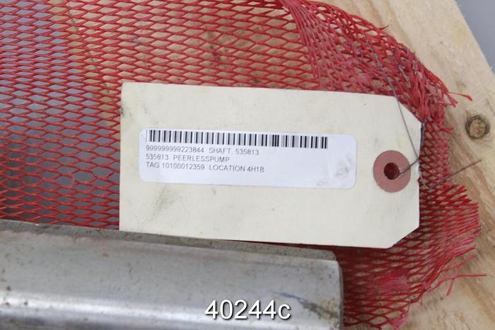 Unused Peerless 10AE16 Pump Shaft, Steel, Unused #40244