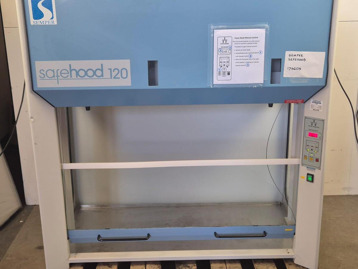 Used Semper Safehood 120 Safety Cabinet