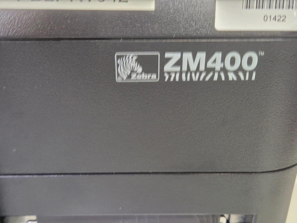 Used Zebra ZM400 Lable Printer