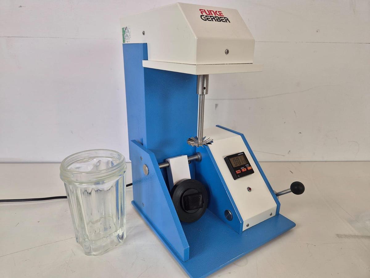 Used Funke Gerber Solubility 7610 Index Mixer
