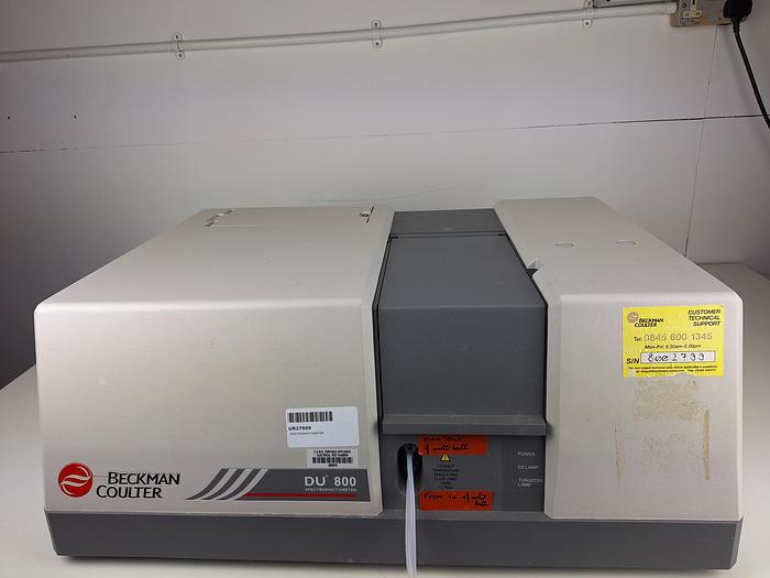 Used Beckman Coulter DU 800 UV-Vis spectrophotometer