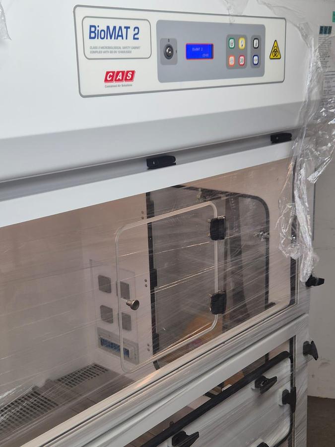 Used Biomat 2 1200EXH Class 11 Safety Cabinet