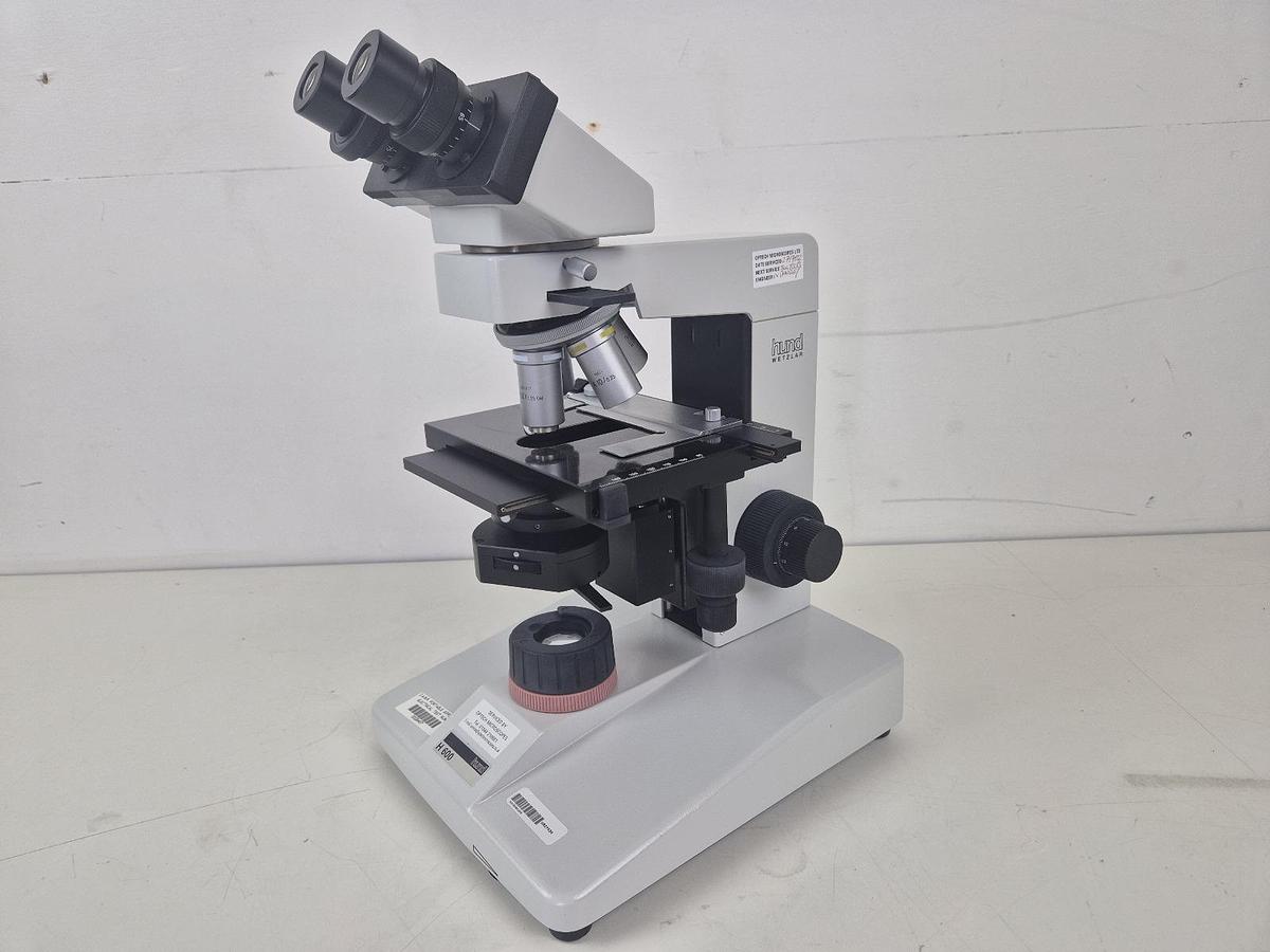 Used Hund Wetzlar H600/12 Microscope