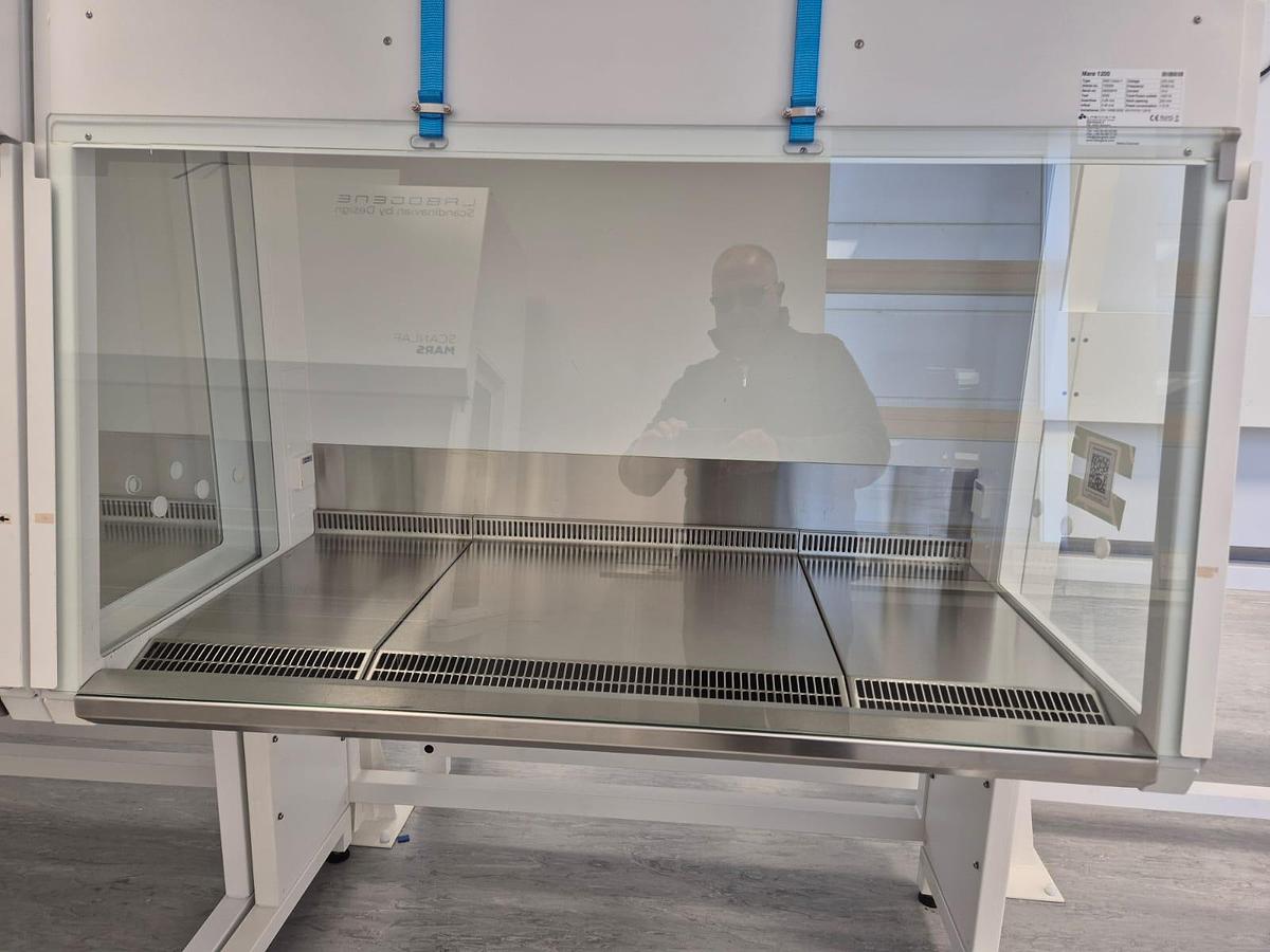 Used Labogene Scanlaf Mars 1500 Class 2 Biological Safety Cabinet