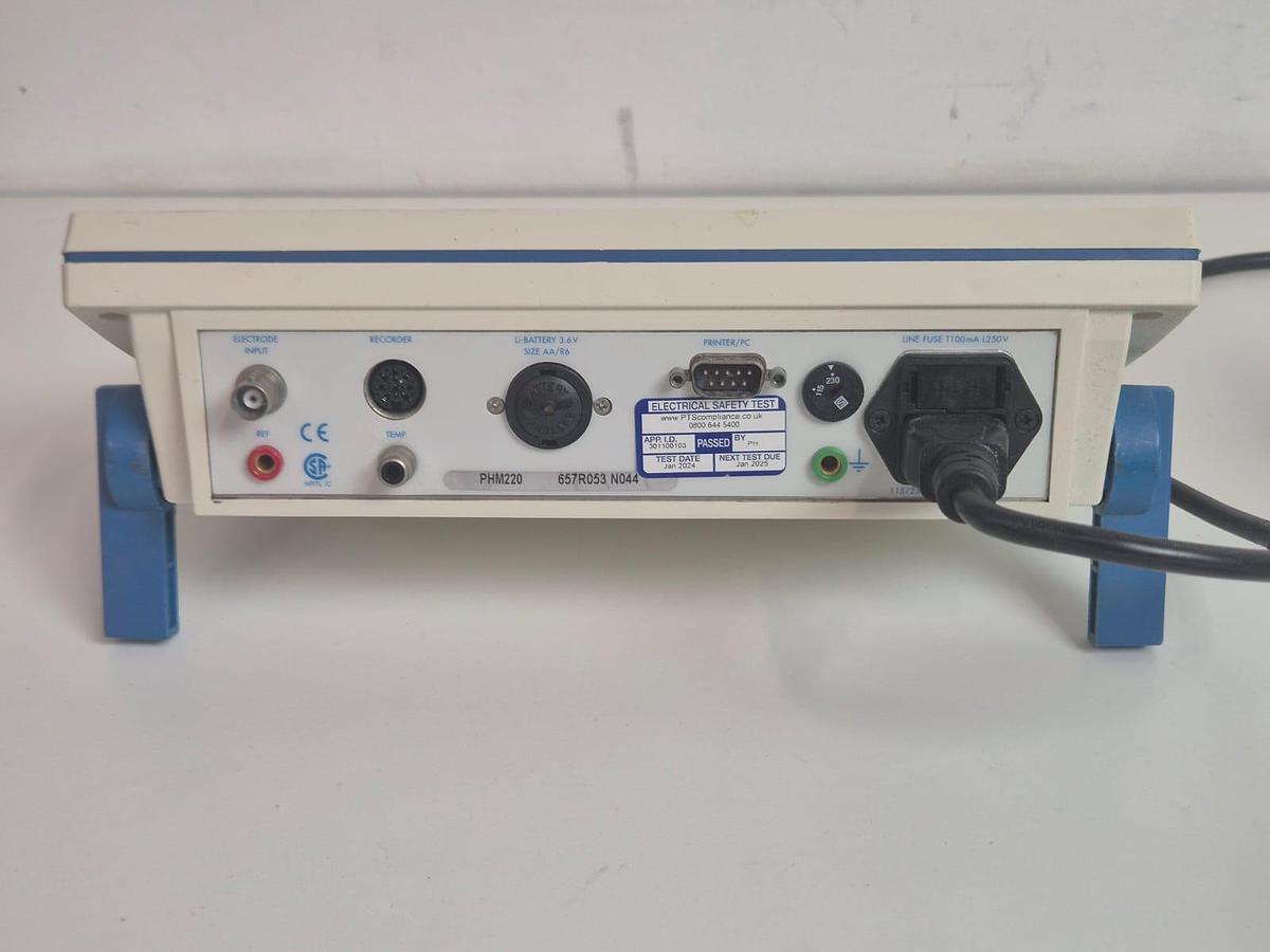 Used Radiometer Analytical MeterLab PHM220 Lab PH Meter
