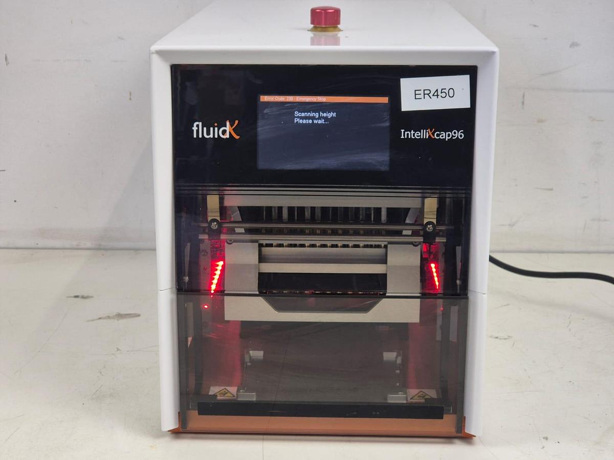 Used Azenta Life Sciences FluidX IntelliXcap 96 Decapper/Recapper