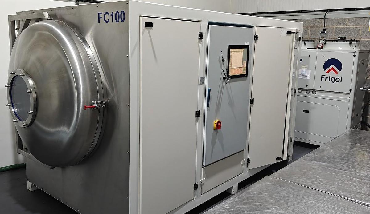 Used  Frozen in Time F100 Automated Freeze Dryer & Frigel Chiller Package