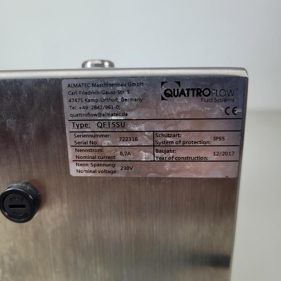 Used Quattroflow QS15SU Fluid systems pump
