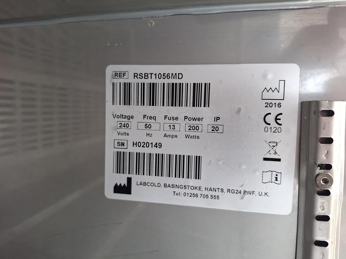 Used Labcold RSBT1056MD Blood Bank Refrigerator