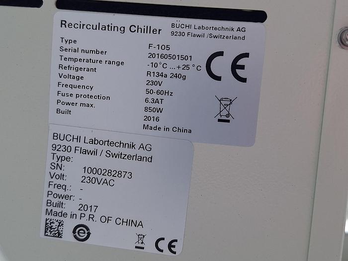 Used Buchi Rotavapor R-100 Rotary Evaporator System