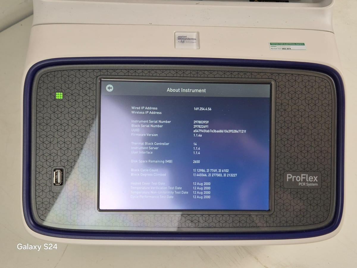 Used Applied Biosystems ProFlex PCR Sytem