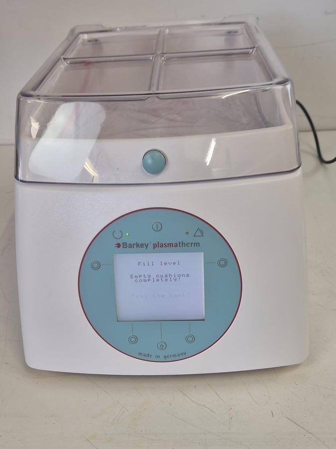 Used Berkey Plasmatherm Laboratory plasma thawer