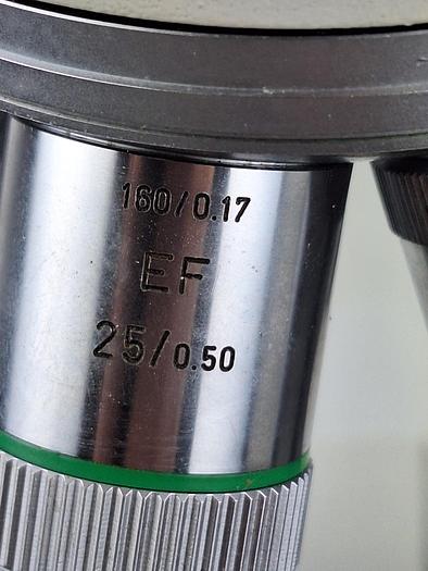 Used Leitz Laborlux K Microscope with carry case