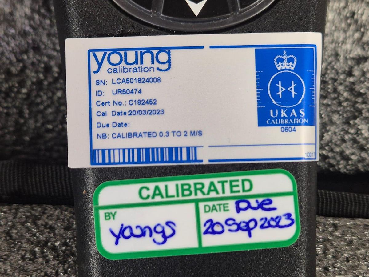 Used TSI Alnor LCA501 Air Velocity Meter