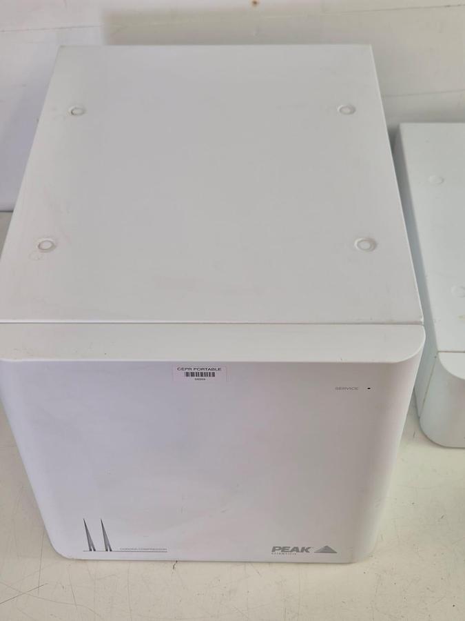 Used Peak Scientific Nitrogen Generator Corona 1010 + Corona compressor