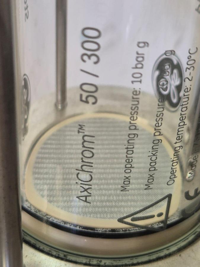 Used Axichrom 50/300 Chromatography Column