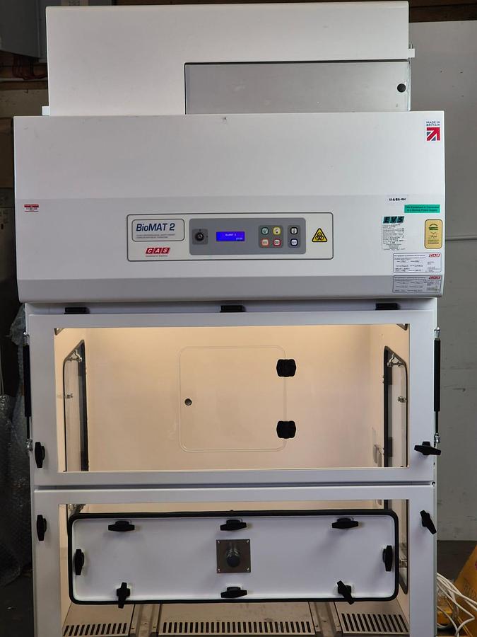 Used Biomat 2 1200EXH Class 11 Safety Cabinet