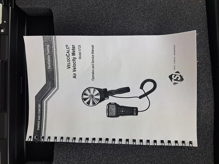 Used TSI VelociCalc 5725 Air Velocity Meter