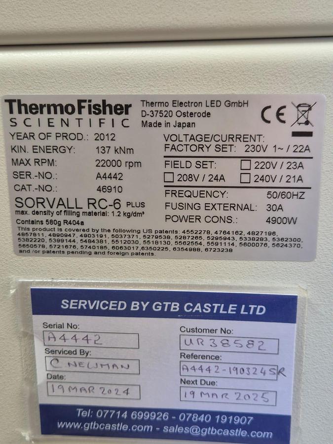 Used Thermo Fisher Scientific  