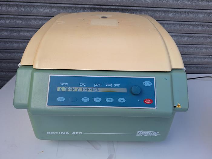 Used Hettich Rotina 420 Centrifuge