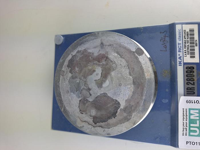 Used IKA RCT CL S2 Heating Magnetic Stirrer