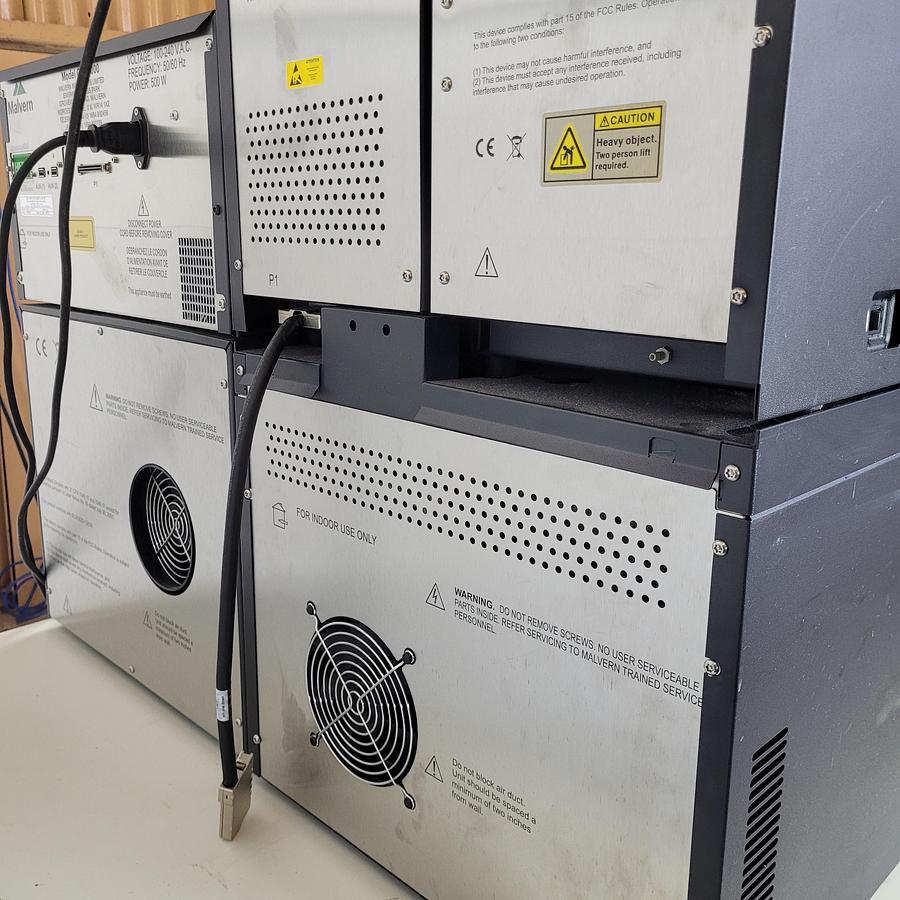 Used Malvern Omnisec CHR600 + CHR7100 Resolve & Reveal GPC/SEC System