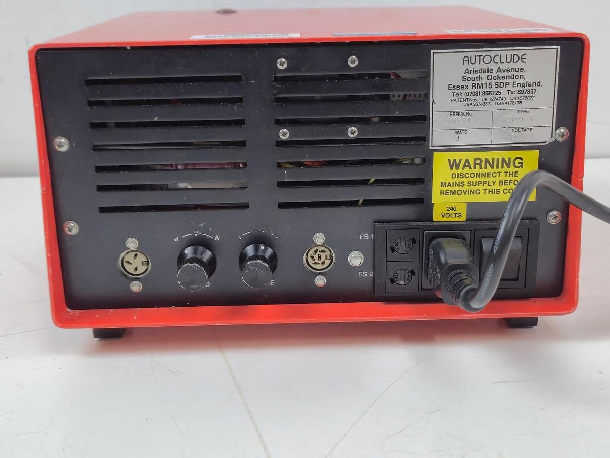 Used Autoclude Model V Peristaltic Pump